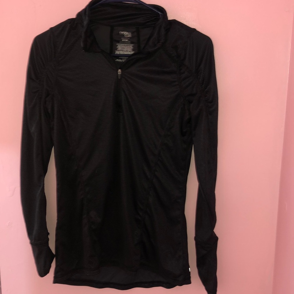 black workout jacket
